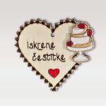 Darilo za poroko - srček