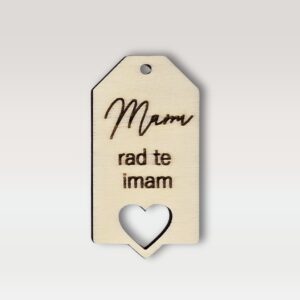 Lesene obešanke z napisi – Bild 5