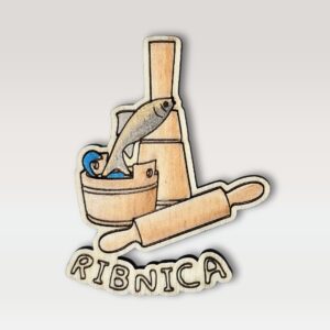 Ribnica, leseni obeski in magnetki – Bild 3